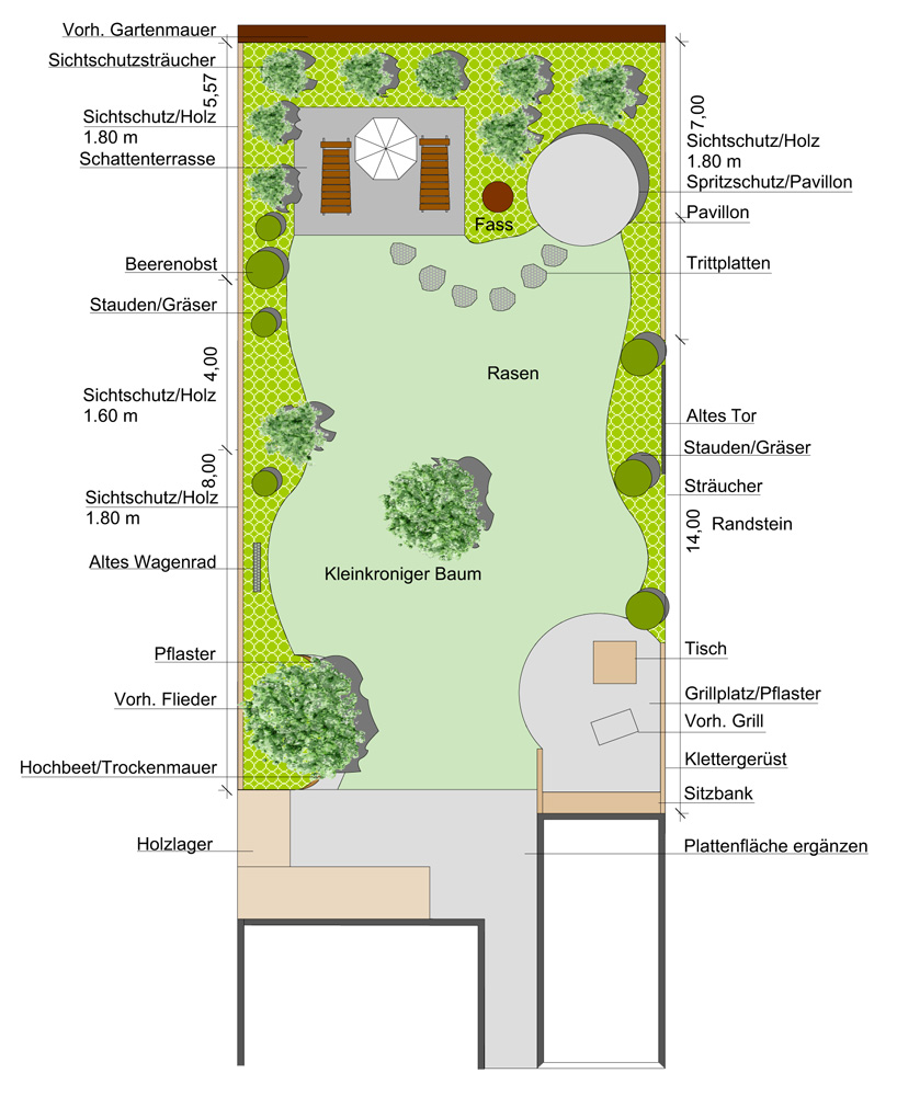 Gartenprojekt: Einfamilienhaus in Aachen-Brand